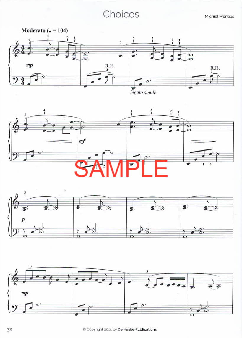 Piano Solos Michiel Merkies Volume 2 DHP 1145560-401