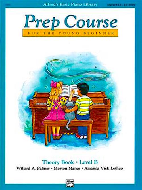 Alfred's Basic Piano Prep Course For The Young Beginner Theory Book Level B