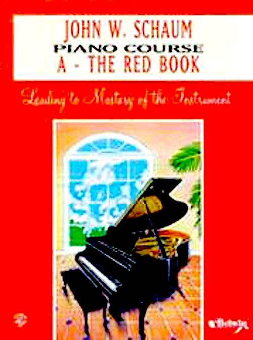 Schaum Piano Course A Red Book EL00166A