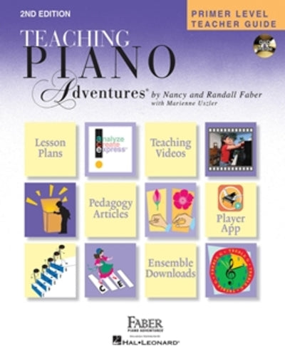 Piano Adventures, Primer Level Teacher Guide Second Edition, 9781616772031