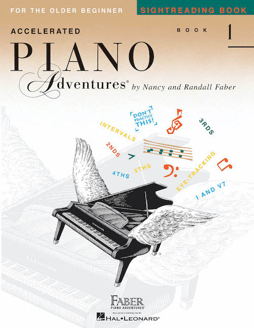 Accelerated Piano Adventures Sightreading Book 1 Older Beginner HL00123496