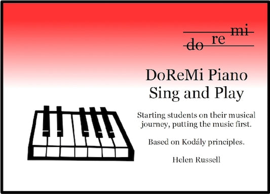 Sing and Play DoReMi Piano Helen Russell DRM01 2nd Edition