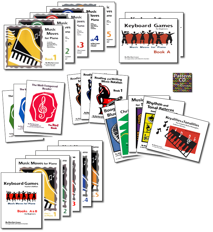 Music Moves for Piano Teacher's Starter Pack - 24 Books + 1 CD £375.00