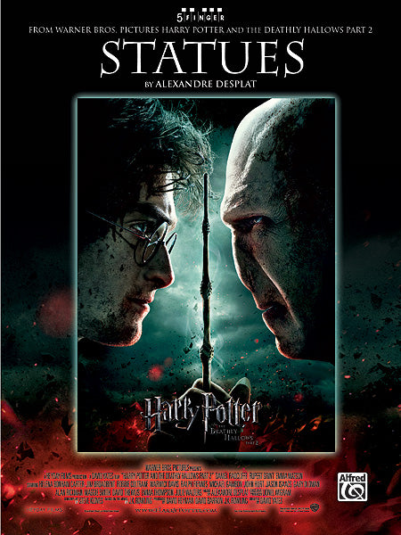 Statues Harry Potter Deathly Hallows Theme Alexandre Desplat Sheet Music 38817