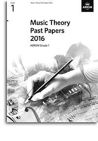 Music Theory Past Papers 2016 Grade 1 ABRSM  9781848498211