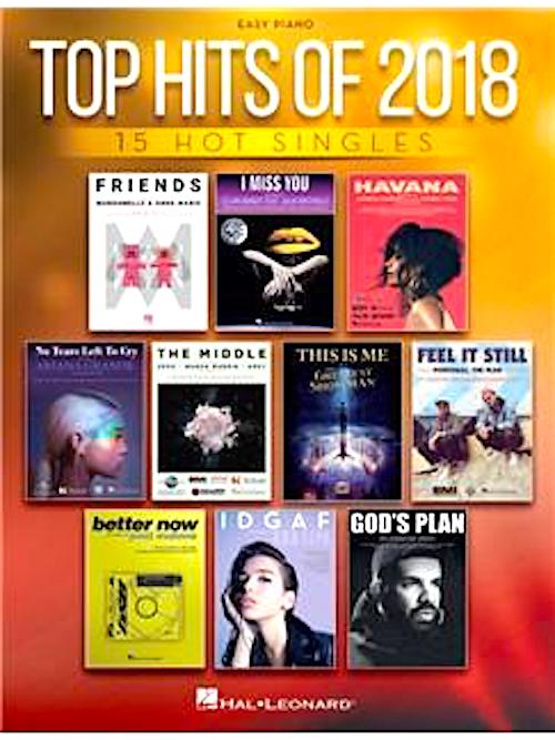 Top Hits 2016-2018 Easy Piano Collection