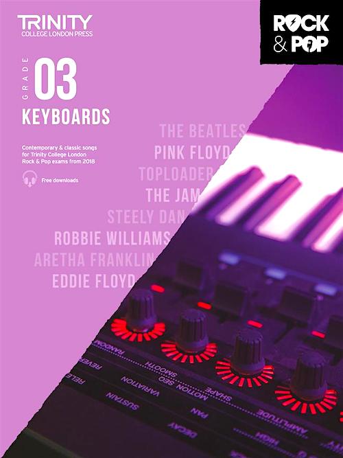 Trinity Rock and Pop 2018-20 Keyboards Grade 3  TCL017192