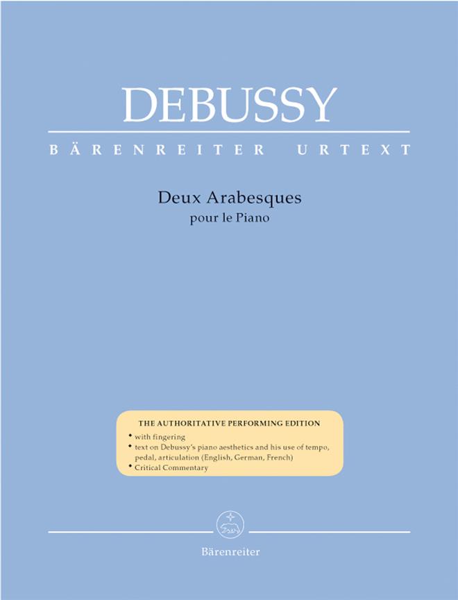 Debussy Deux Arabesques  Barenreiter Urtext Piano Book BA8768