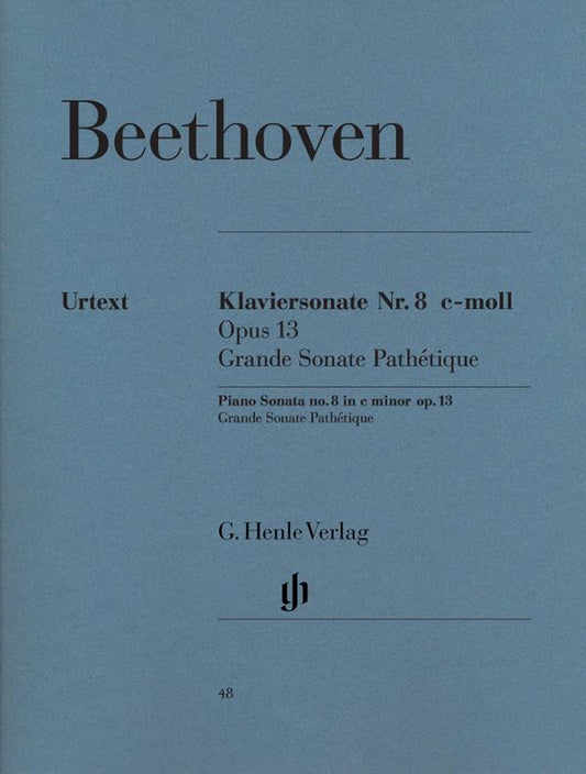 Grande Sonate Pathétique Beethoven Piano Book Urtext Henle HN48