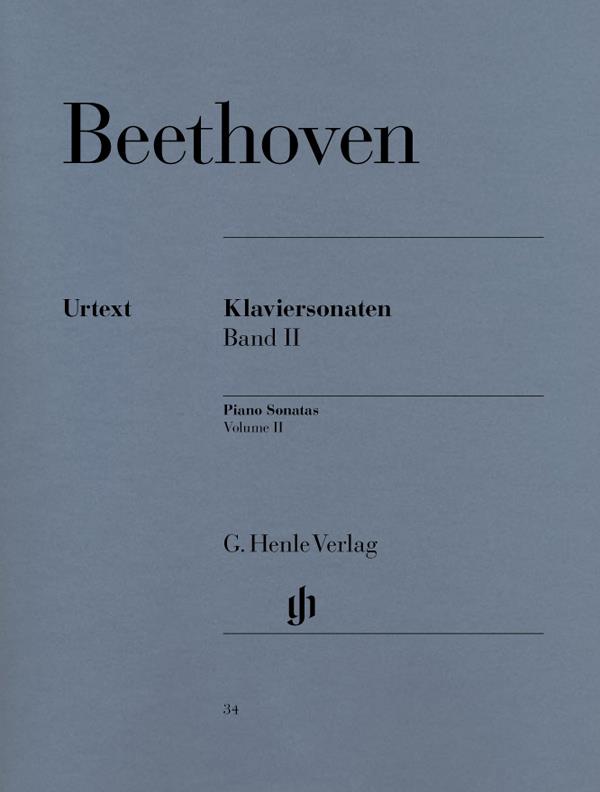 Piano Sonatas Volume II Beethoven Henle Urtext  HN34