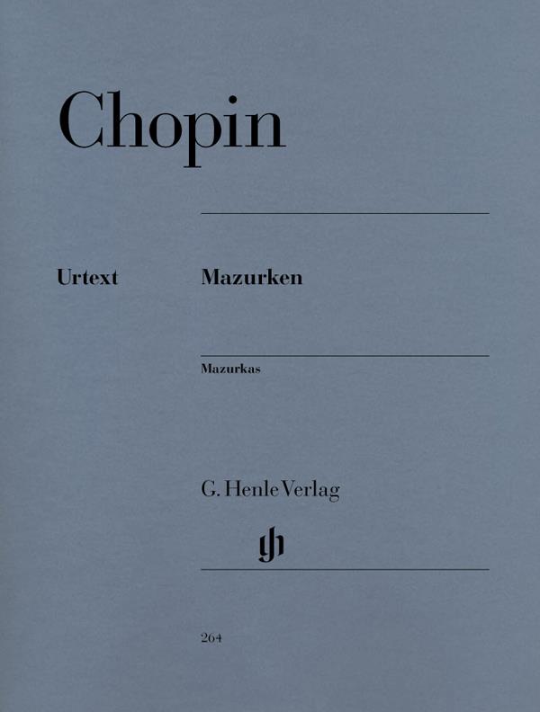 Mazurkas Frédéric Chopin Piano Book Urtext Henle HN246 9790201802640