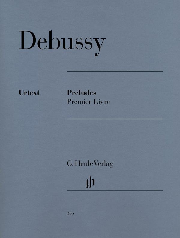 Preludes 1 Debussy Piano Book Urtext Henle  9790201803838  HN383