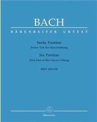 Bach Six Partitas BWV 825-830 Barenreiter Urtext 9790006465835