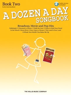 A Dozen A Day Songbook Book Two Early Intermediate Level Hallelujah Grade 3