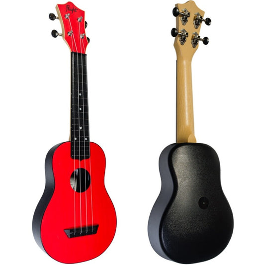 Soprano Ukulele - Red Manufactured by Flight  Quality Musical Instrument