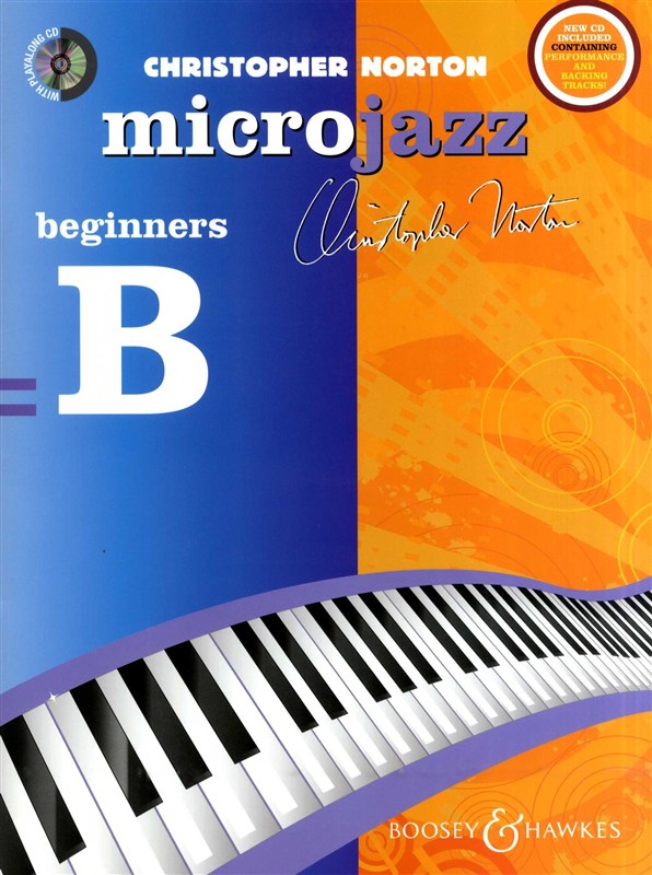 Microjazz beginners B Christopher Norton Jazz Piano Tutor with CD Backing Tracks