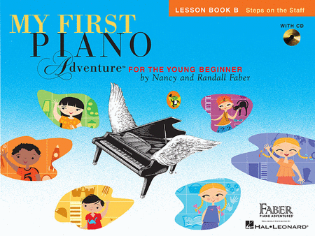 My First Piano Adventures Young Beginner Lesson Book B +CD