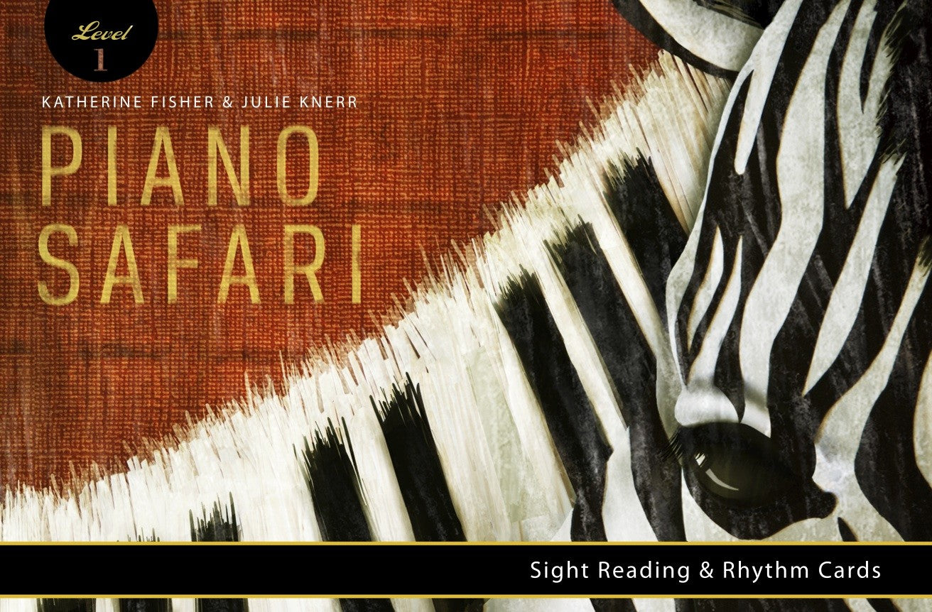 Piano Safari Sight Reading and Rhythm Cards Level 1 9781470611929