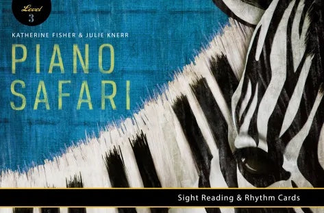 Piano Safari Sight Reading and Rhythm Cards Level 3 9781470611988